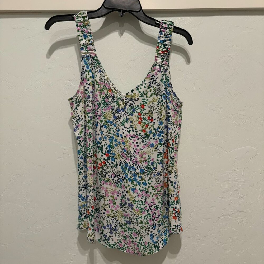 Cabi Floral Blouse